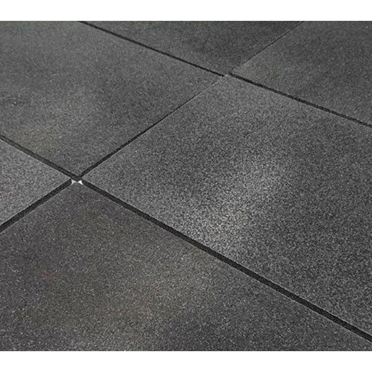 BRIXX x Commercial Rubber Flooring Black 15mm Gym Mats (1m x