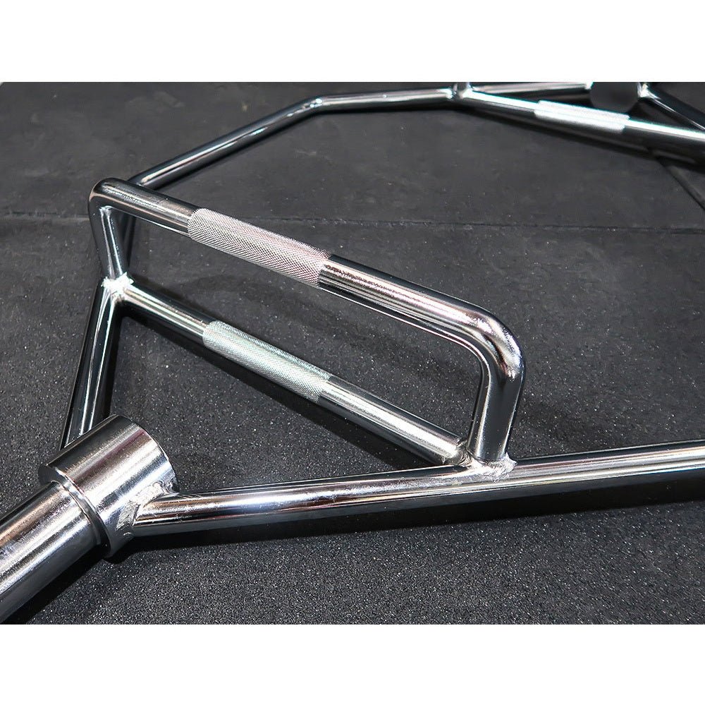 BRIXX Hex Trap / Deadlift 24Kg 1.5M Barbell + 2 FREE Plastic Collors - BRIXX FITNESS