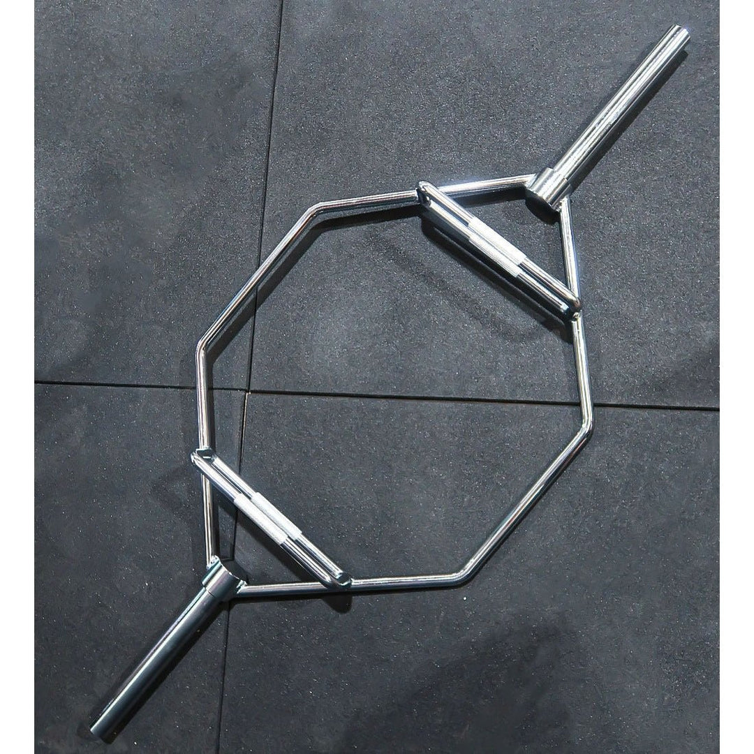 BRIXX Hex Trap / Deadlift 24Kg 1.5M Barbell + 2 FREE Plastic Collors - BRIXX FITNESS