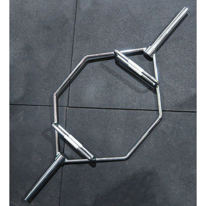 BRIXX Hex Trap / Deadlift 24Kg 1.5M Barbell + 2 FREE Plastic Collors - BRIXX FITNESS