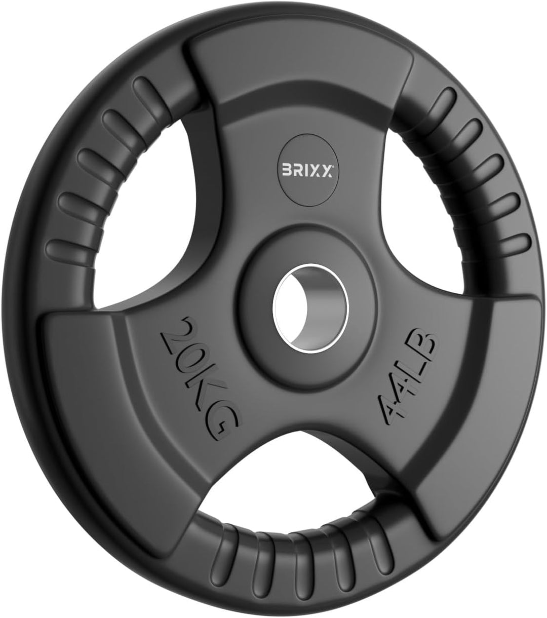 BRIXX Tri-Grip Olympic Weight Plates - 200kg Package