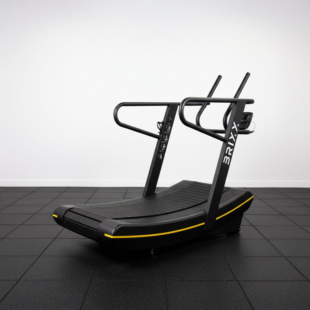 BRIXX Commercial Curved Treadmill - Magnetic Resistance | Pre-Order ETA Late Feb