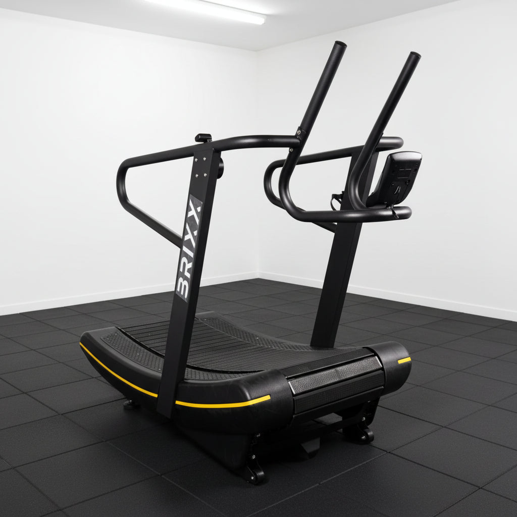 BRIXX Commercial Curved Treadmill - Magnetic Resistance | Pre-Order ETA Late Feb