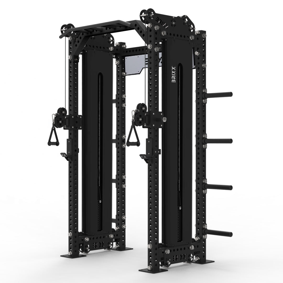 Apollo Core Functional Trainer, Bench, Plates & Barbell Package