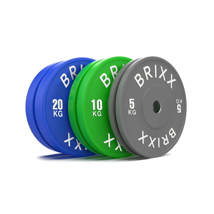 BRIXX Elite Olympic Bumper Plates - 70kg Package