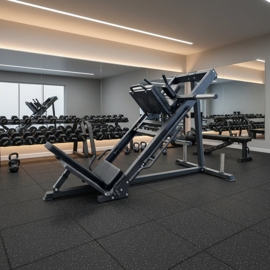 BRIXX Leg Press and Hack Squat Machine 2.0 - BRIXX FITNESS