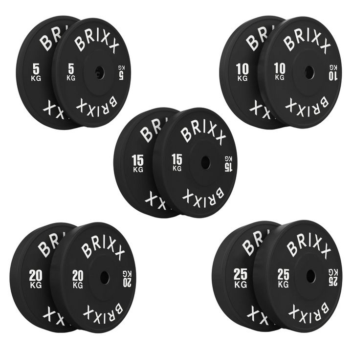 BRIXX Classic Olympic Bumper Plates - Pairs