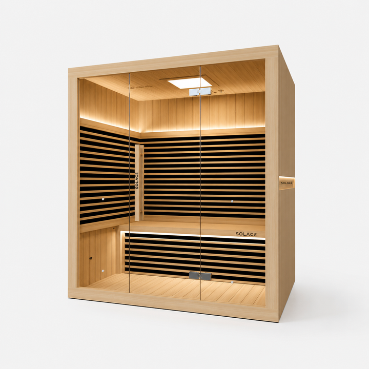 Solace Vantage FAR Infrared Sauna 3 Person side