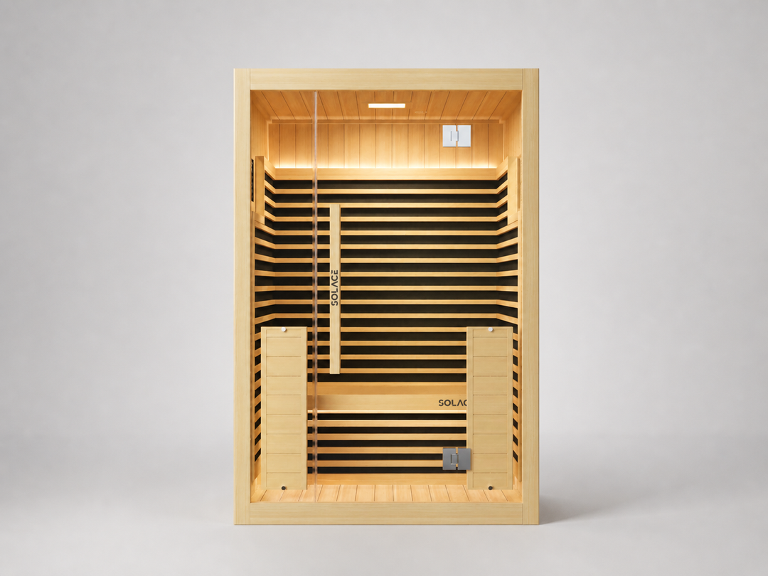 Solace Full Spectrum Infrared Sauna 2 Person front