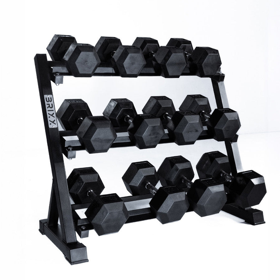 Hex Dumbbell & Rack Sets – BRIXX FITNESS
