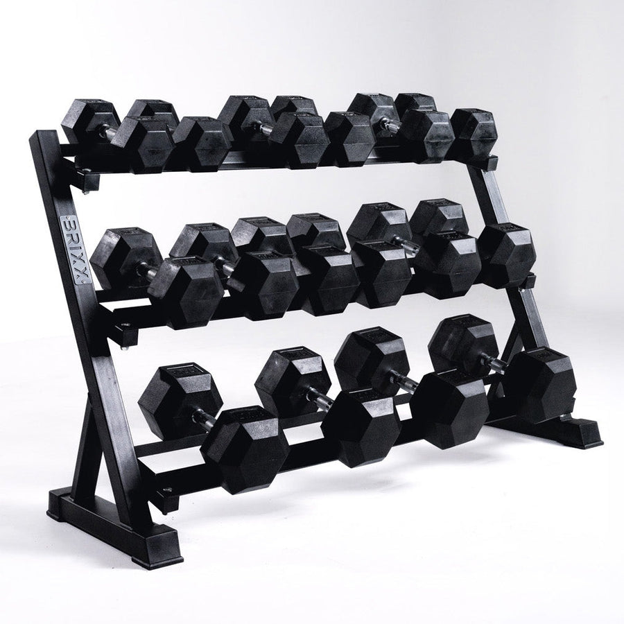 Hex Dumbbell & Rack Sets – BRIXX FITNESS