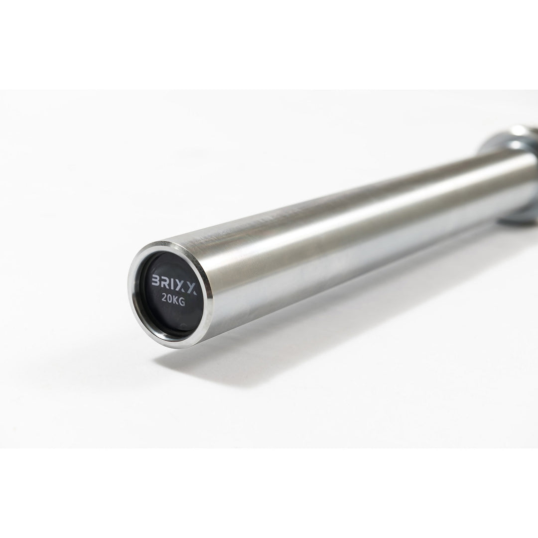 BRIXX Olympic 20kg 2.2m Barbell + Collars