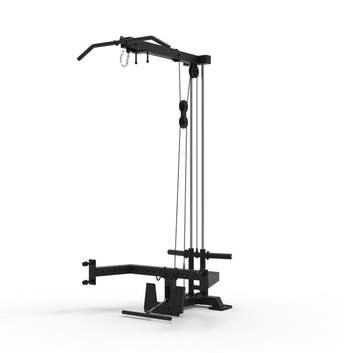 BRIXX Apollo Power Rack, Lat-Pulley & Low Row, Bench, Plates & Barbell Package