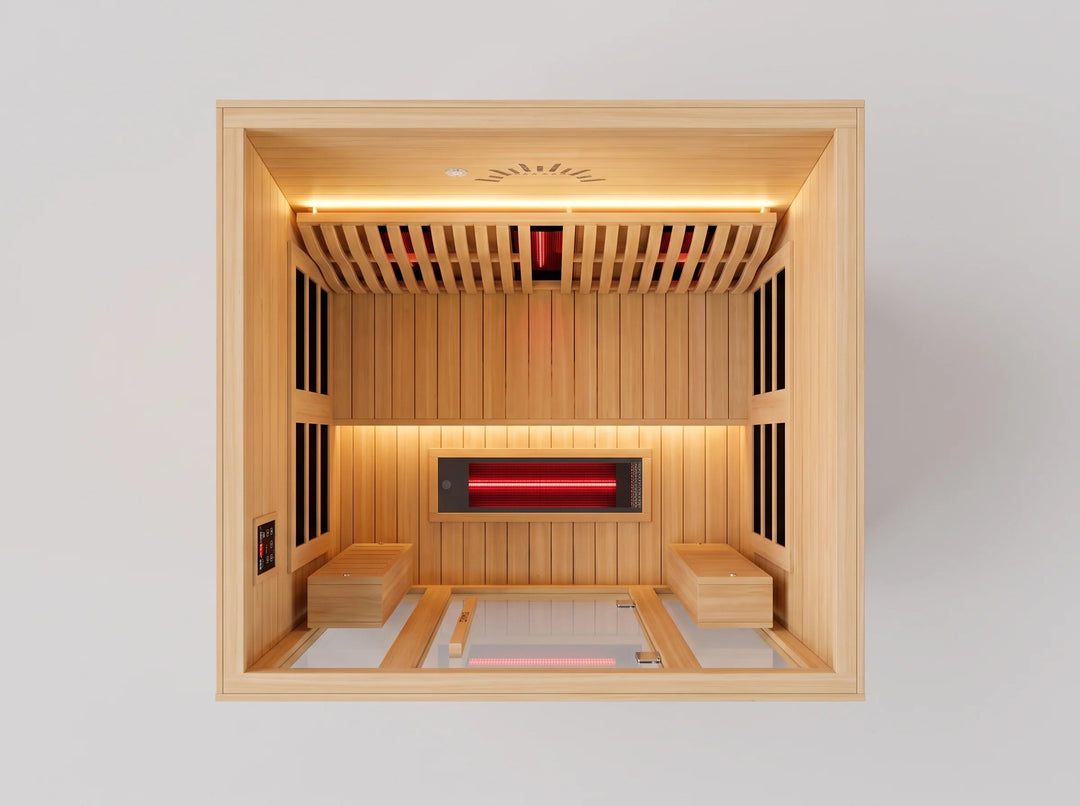 Solace Outdoor Full Spectrum Infrared Sauna 3 Person