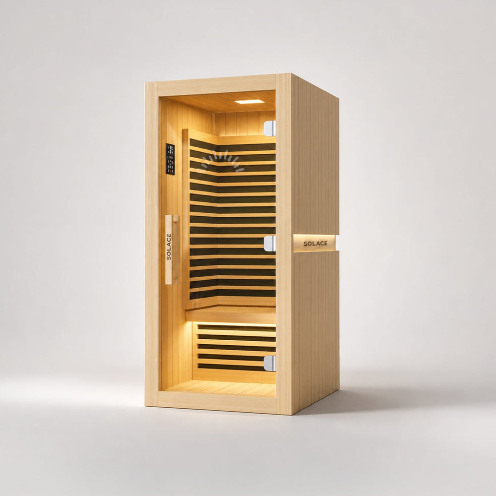 Solace Vantage FAR Infrared Sauna 1 Person left