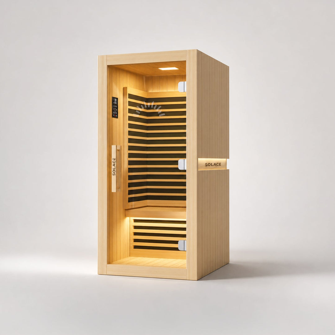 Solace Vantage FAR Infrared Sauna 1 Person left