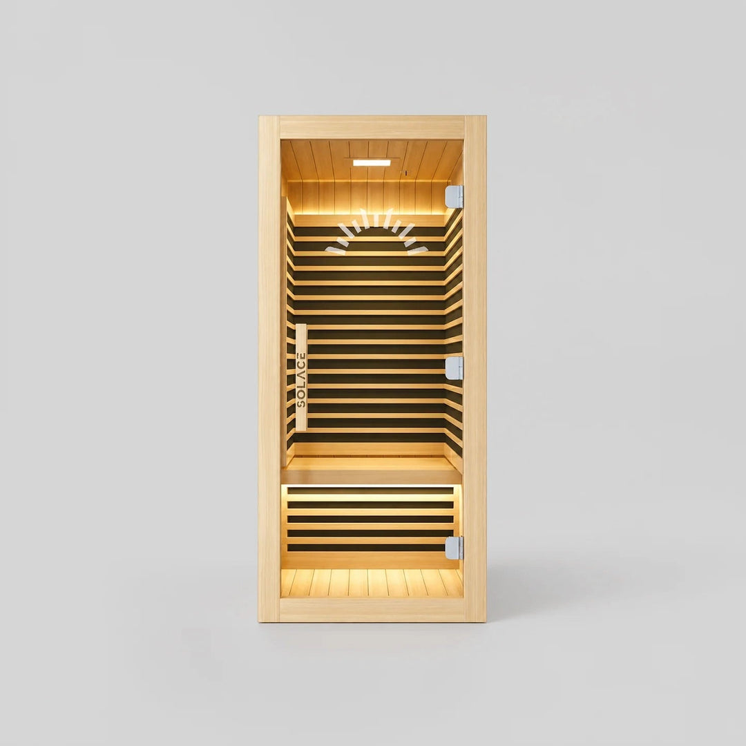 Solace Vantage FAR Infrared Sauna 1 Person front