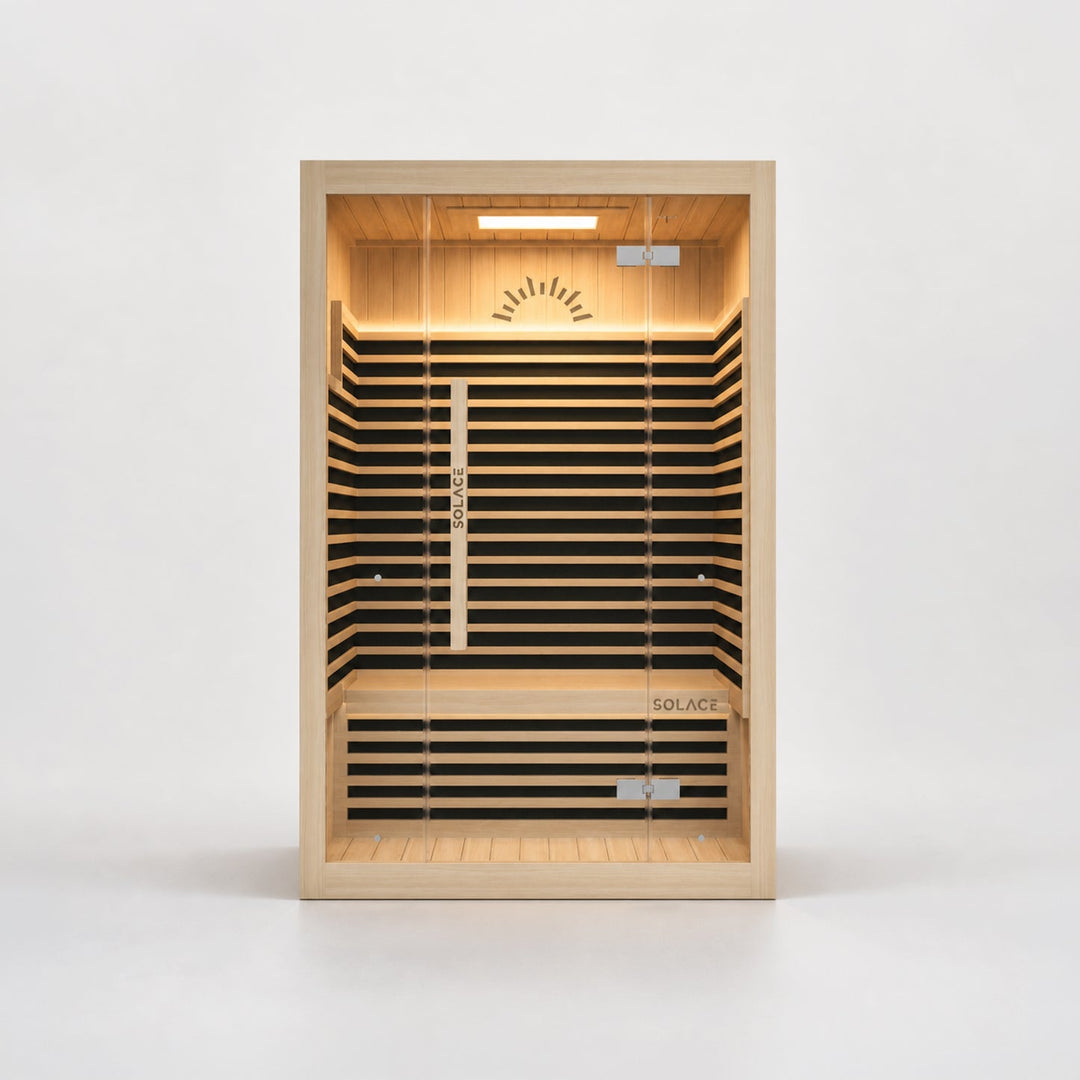Solace Vantage FAR Infrared Sauna 2 Person front