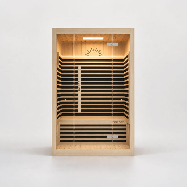 Solace Vantage FAR Infrared Sauna 2 Person front