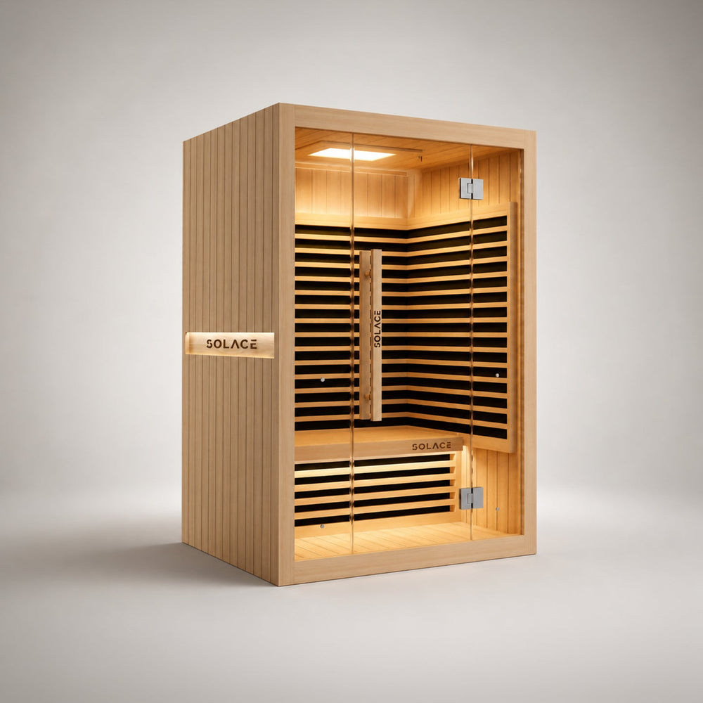 Solace Vantage FAR Infrared Sauna 2 Person left