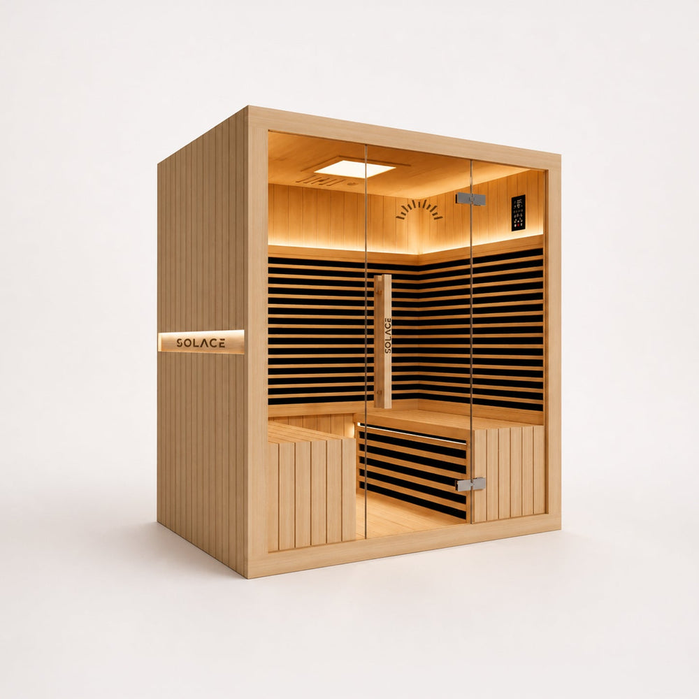 Solace Vantage FAR Infrared Sauna 4 Person right