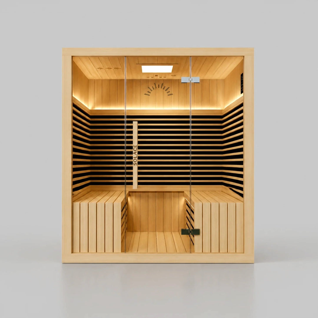 Solace Vantage FAR Infrared Sauna 4 Person front