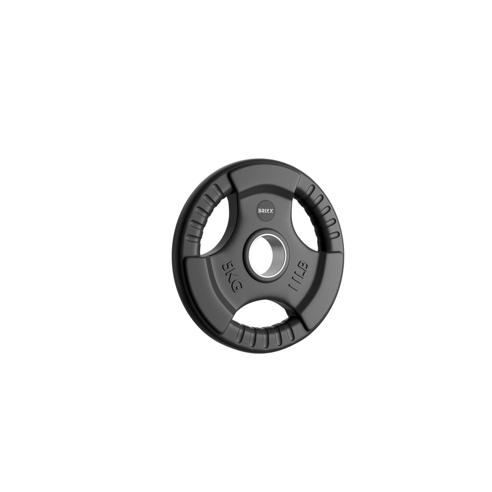 BRIXX Tri - Grip Olympic Weight Plates - 130Kg Package - BRIXX FITNESS