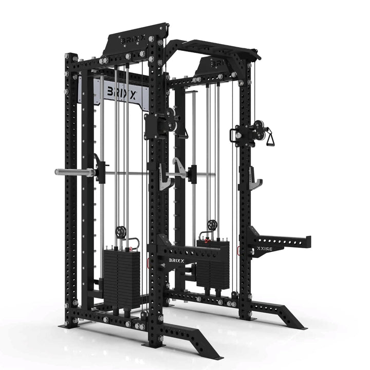 The Apollo Functional Trainer, Bench, Plates & Barbell Package