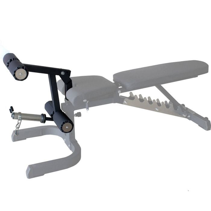 BRIXX Power Bench + Leg Extension and Curl Attachment