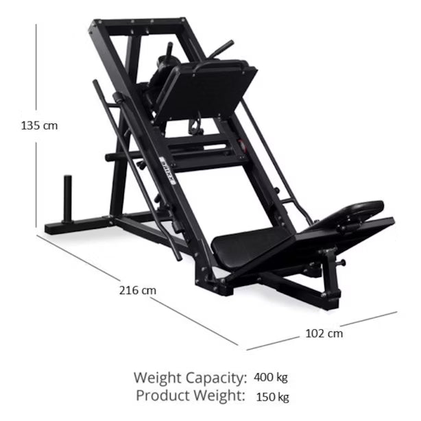 BRIXX Leg Press and Hack Squat Machine 2.0