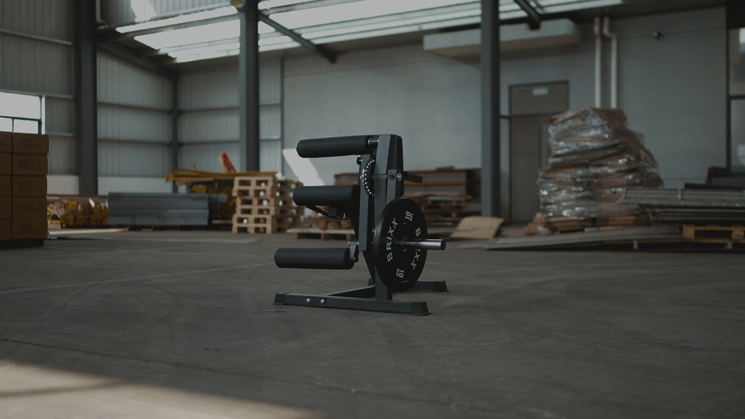 BRIXX Plate-Loaded Leg Extension & Curl Machine