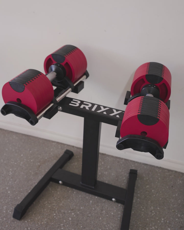 BRIXX Adjustable Dumbbells 32kg - 2.0
