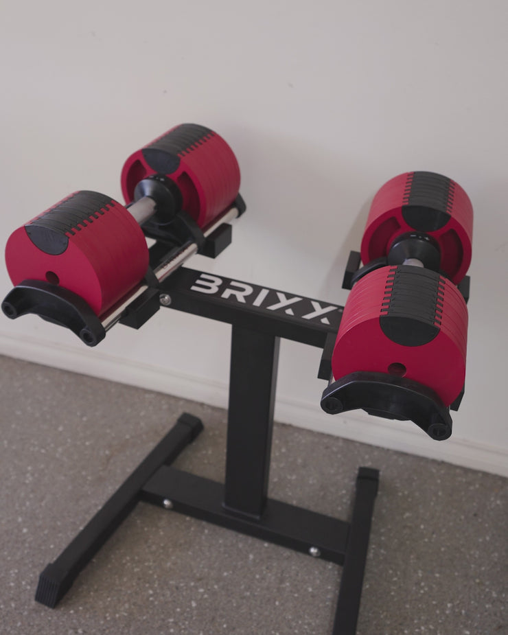 BRIXX Adjustable Dumbbells 32kg - 2.0 – BRIXX FITNESS